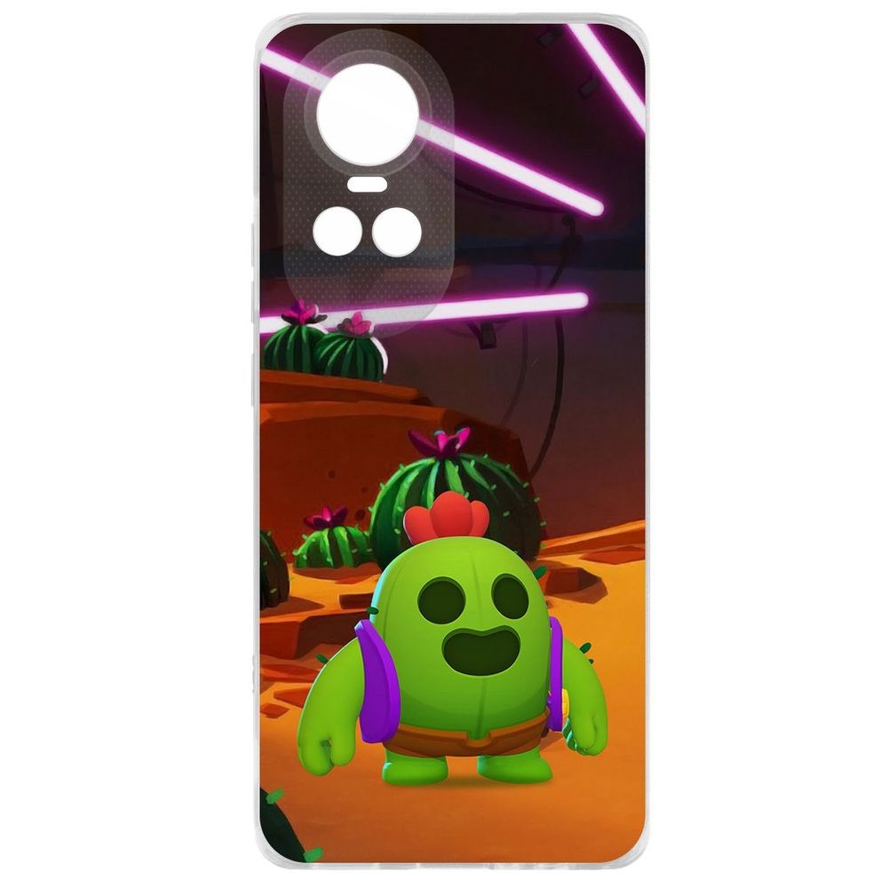 Чехол-накладка Krutoff Clear Case Brawl Stars-Спайк для Oppo Reno10 5G, Прозрачный
Чехол-накладка Krutoff Clear Case Brawl Stars-Спайк для Oppo Reno10 5G, Прозрачный