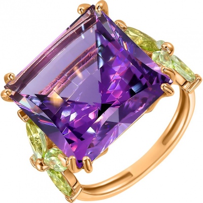 Кольцо из красного золота с хризолитом/аметистом р. ALORIS Кольцо 2046АХ, Кольцо 2046АХ
Кольцо из красного золота с хризолитом/аметистом р. ALORIS Кольцо 2046АХ, Кольцо 2046АХ