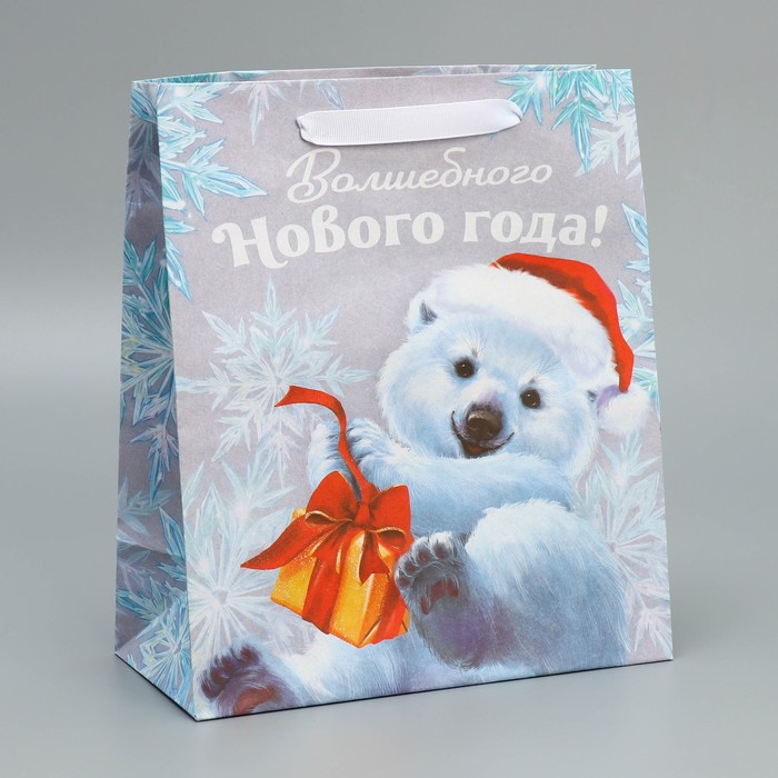 Пакет крафтовый вертикальный Дарите Счастье Мишутка 9564902, 23x27x11,5 см, Разноцветный
Пакет крафтовый вертикальный Дарите Счастье Мишутка 9564902, 23x27x11,5 см, Разноцветный