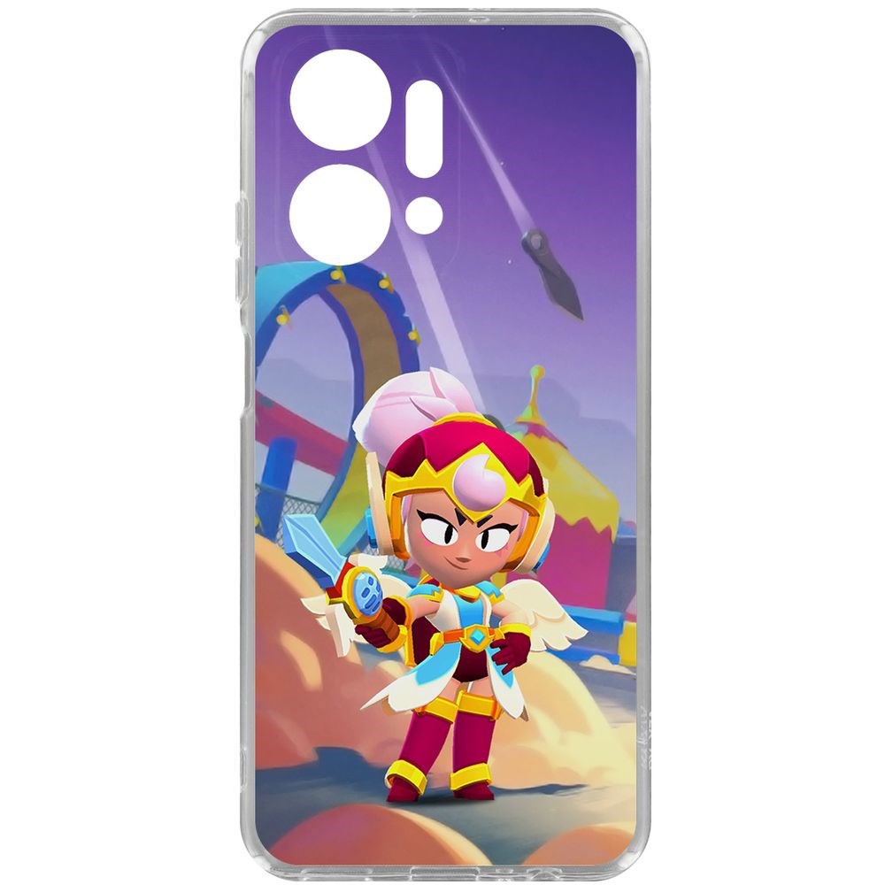 Чехол-накладка Krutoff Clear Case Brawl Stars-Валькирия Джанет для Honor X7a Plus, Прозрачный
Чехол-накладка Krutoff Clear Case Brawl Stars-Валькирия Джанет для Honor X7a Plus, Прозрачный