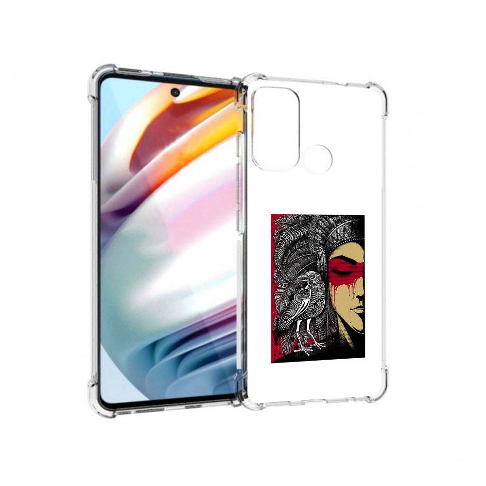 Чехол MyPads Tocco для Motorola Moto G60 девушка с вороном в абстракции (PT227068.360.311), Прозрачный, Tocco
Чехол MyPads Tocco для Motorola Moto G60 девушка с вороном в абстракции (PT227068.360.311), Прозрачный, Tocco