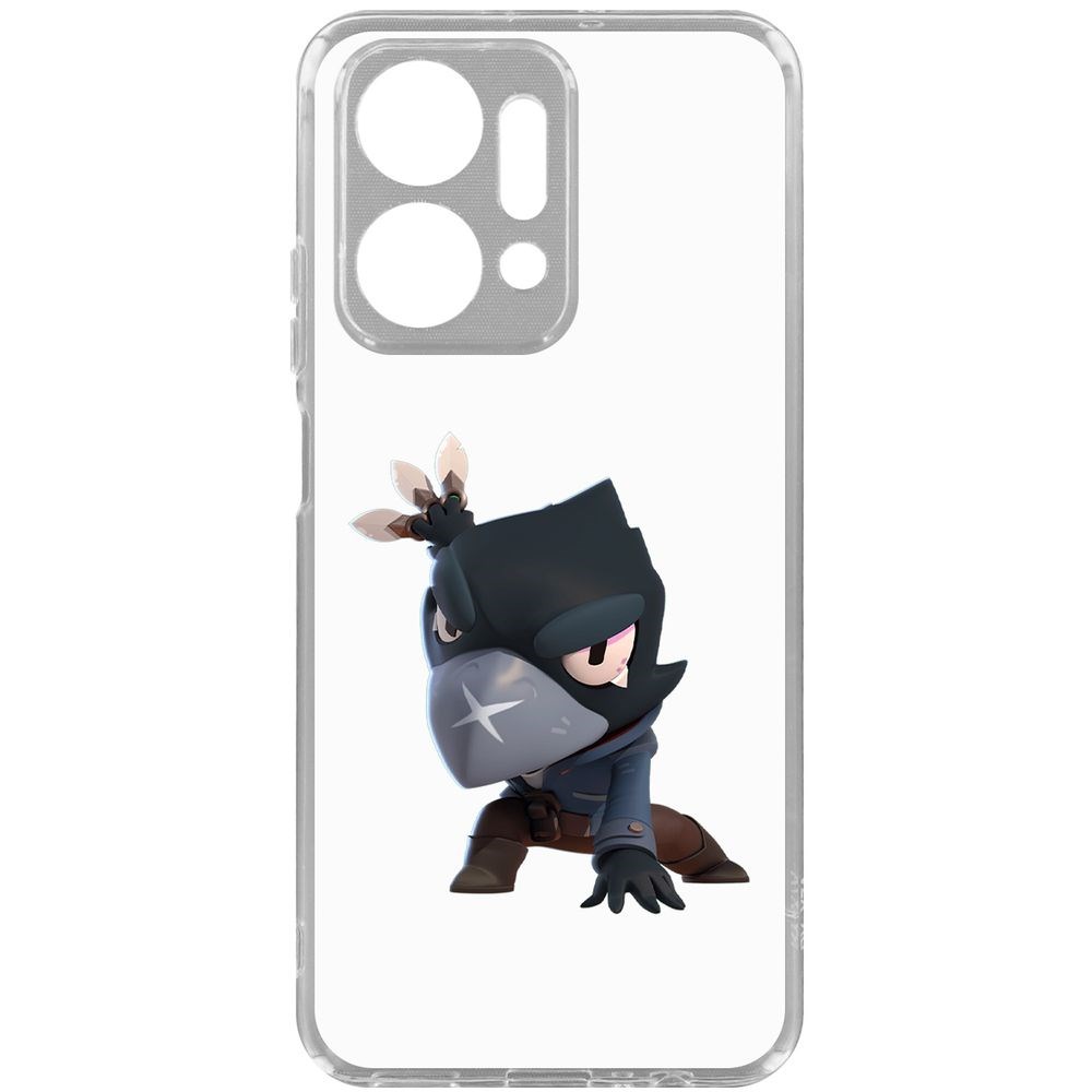 Чехол-накладка Krutoff Clear Case Brawl Stars-Ворон для Honor X7a Plus, Прозрачный
Чехол-накладка Krutoff Clear Case Brawl Stars-Ворон для Honor X7a Plus, Прозрачный