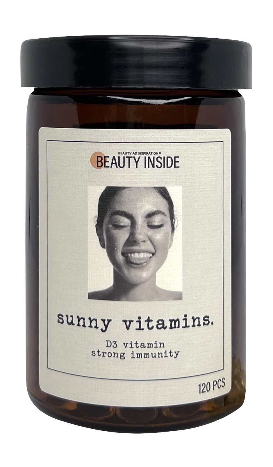 Капсулированный витамин D3 BEAUTY INSIDE SUNNY VITAMINS. D3 VITAMIN60 капсулы 120 шт.
Капсулированный витамин D3 BEAUTY INSIDE SUNNY VITAMINS. D3 VITAMIN60 капсулы 120 шт.