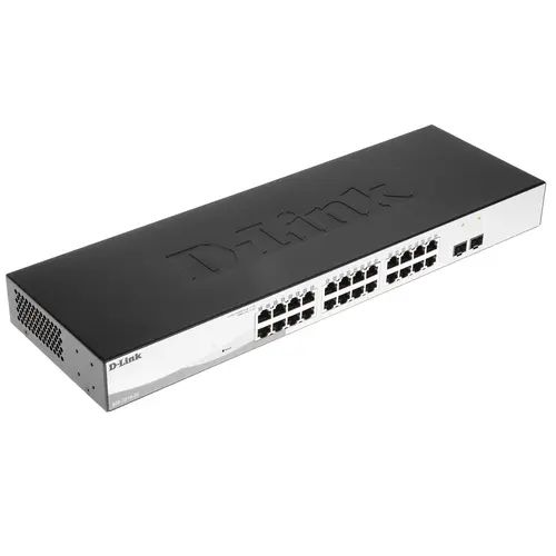 Коммутатор D-Link DGS-1210-26/F 24G 2SFP DGS-1210-26/F3A черный, DGS-1210-26/F 24G 2SFP
Коммутатор D-Link DGS-1210-26/F 24G 2SFP DGS-1210-26/F3A черный, DGS-1210-26/F 24G 2SFP