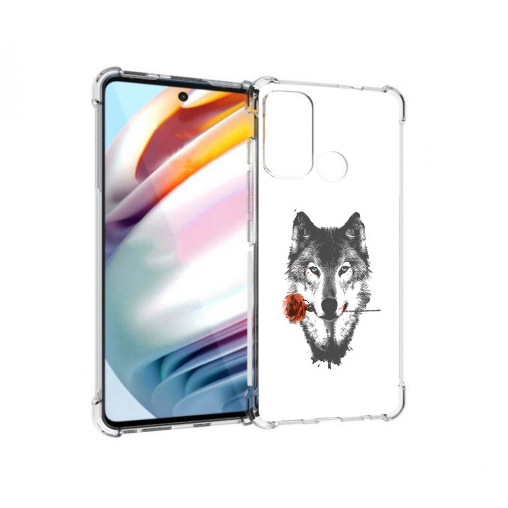 Чехол MyPads Tocco для Motorola Moto G60 волк с розой (PT227068.360.270), Прозрачный, Tocco
Чехол MyPads Tocco для Motorola Moto G60 волк с розой (PT227068.360.270), Прозрачный, Tocco