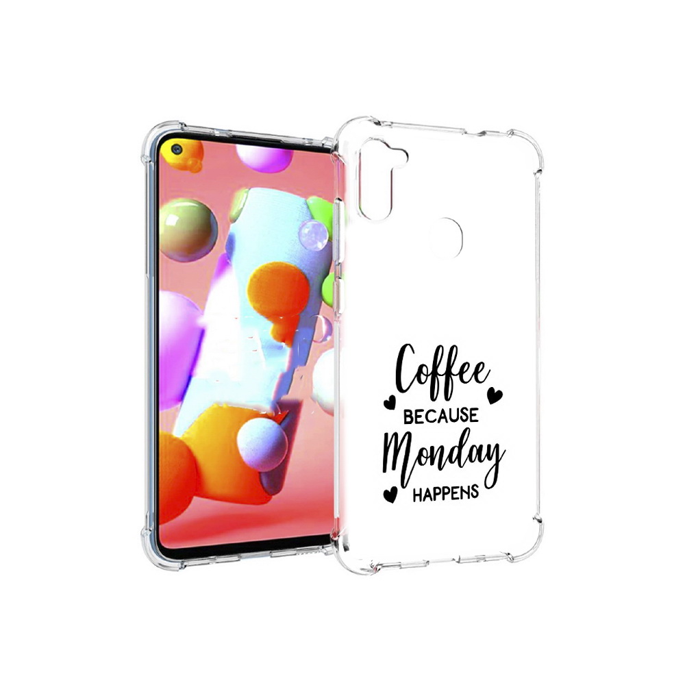 Чехол MyPads Tocco для Samsung Galaxy M11 кофе и понедельник стал счастливым, Прозрачный, Tocco
Чехол MyPads Tocco для Samsung Galaxy M11 кофе и понедельник стал счастливым, Прозрачный, Tocco