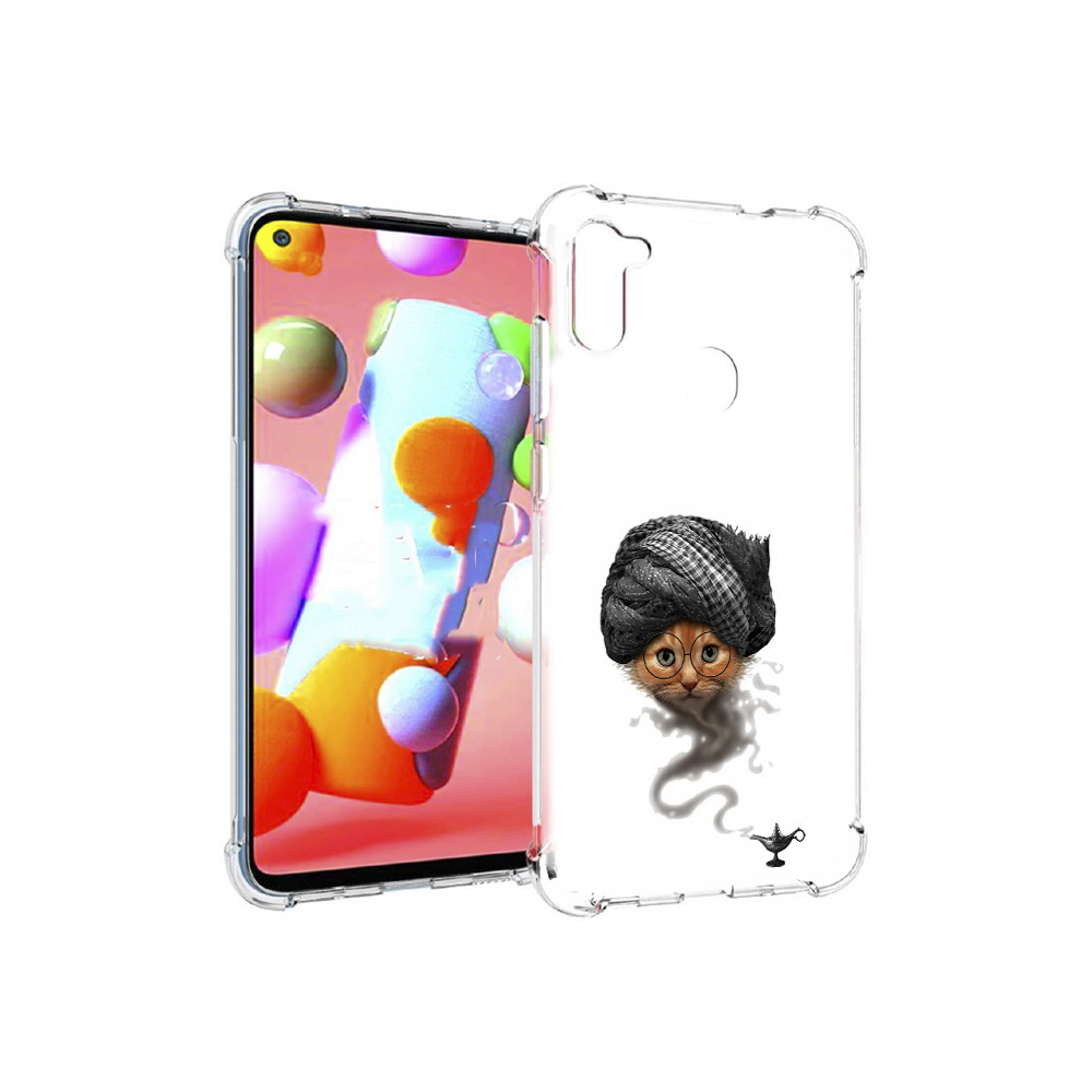 Чехол MyPads Tocco для Samsung Galaxy M11 кот джин (PT147121.487.398), Прозрачный, Tocco
Чехол MyPads Tocco для Samsung Galaxy M11 кот джин (PT147121.487.398), Прозрачный, Tocco