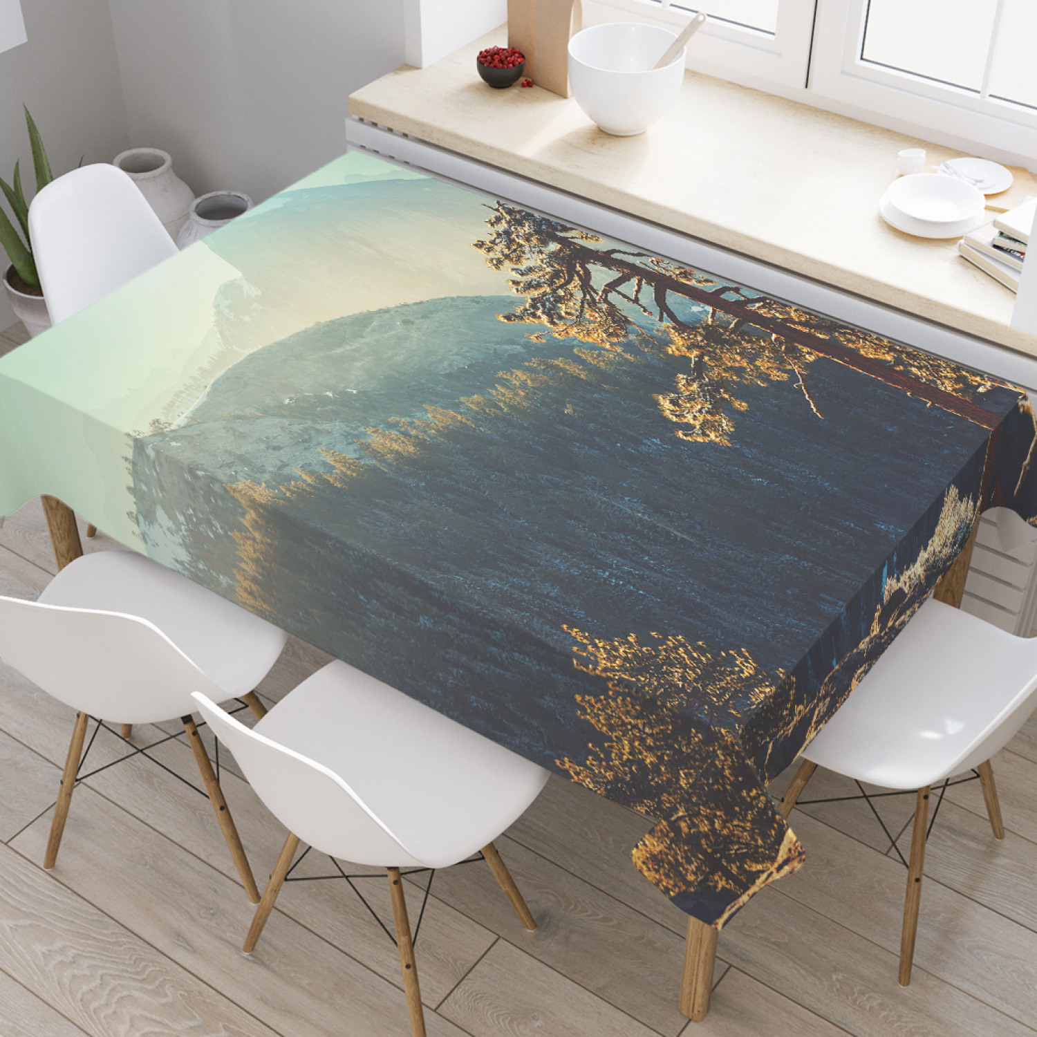 Скатерть прямоугольная JoyArty "Одинокая ель" из оксфорда, 120x145 см, Синий, Одинокая ель
Скатерть прямоугольная JoyArty "Одинокая ель" из оксфорда, 120x145 см, Синий, Одинокая ель