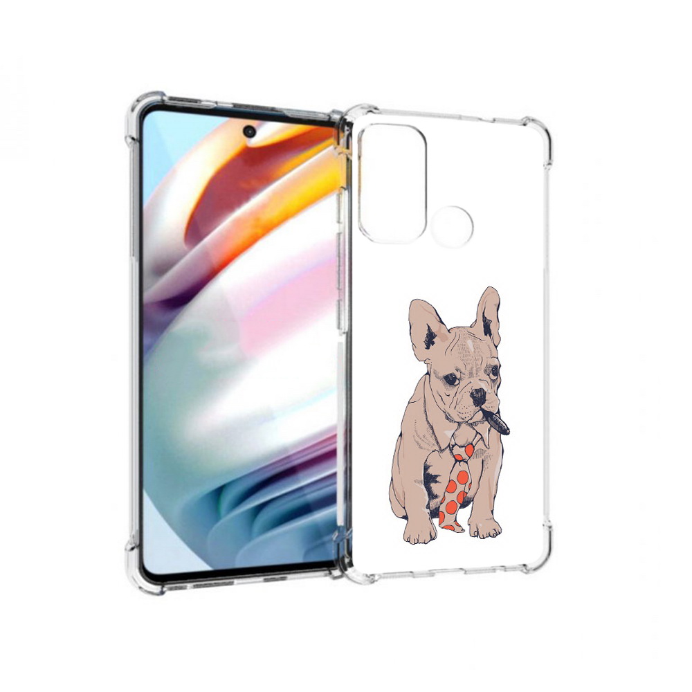 Чехол MyPads Tocco для Motorola Moto G60 бульдог с сигарой (PT227068.360.250), Прозрачный, Tocco
Чехол MyPads Tocco для Motorola Moto G60 бульдог с сигарой (PT227068.360.250), Прозрачный, Tocco