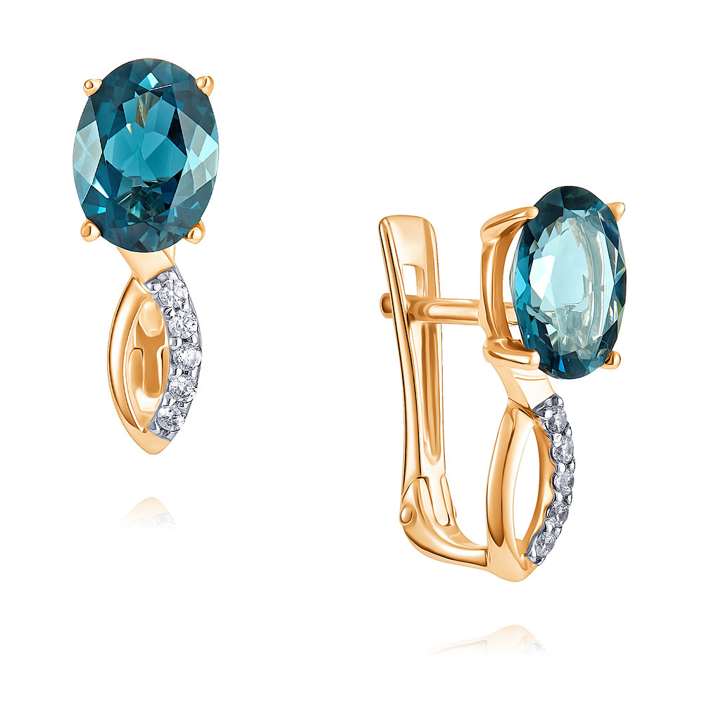 Серьги из красного золота с топазом/фианитом ADAMAS 2416778-А500Д-660, 2416778-А500Д-660
Серьги из красного золота с топазом/фианитом ADAMAS 2416778-А500Д-660, 2416778-А500Д-660