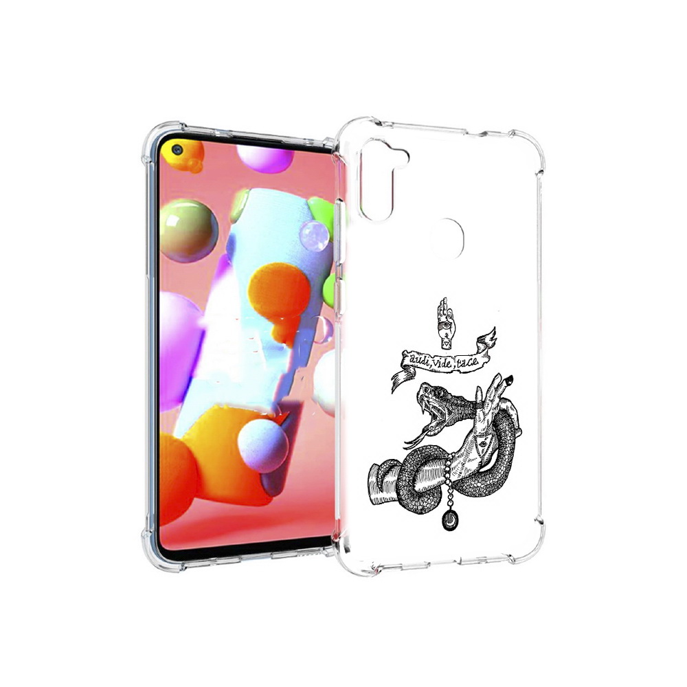 Чехол MyPads Tocco для Samsung Galaxy M11 змея на руке рисунок (PT147121.487.366), Прозрачный, Tocco
Чехол MyPads Tocco для Samsung Galaxy M11 змея на руке рисунок (PT147121.487.366), Прозрачный, Tocco