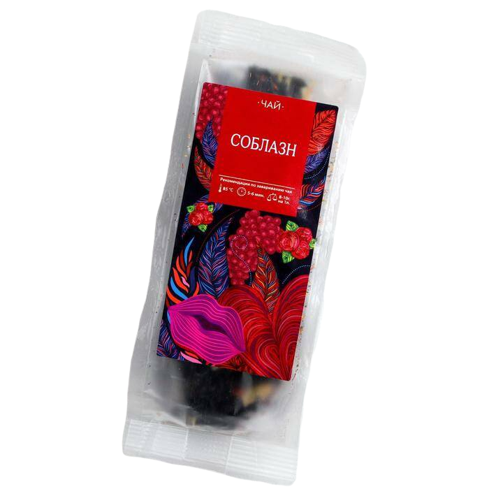 Чай ароматизированный Соблазн 50 г
Чай ароматизированный Соблазн 50 г