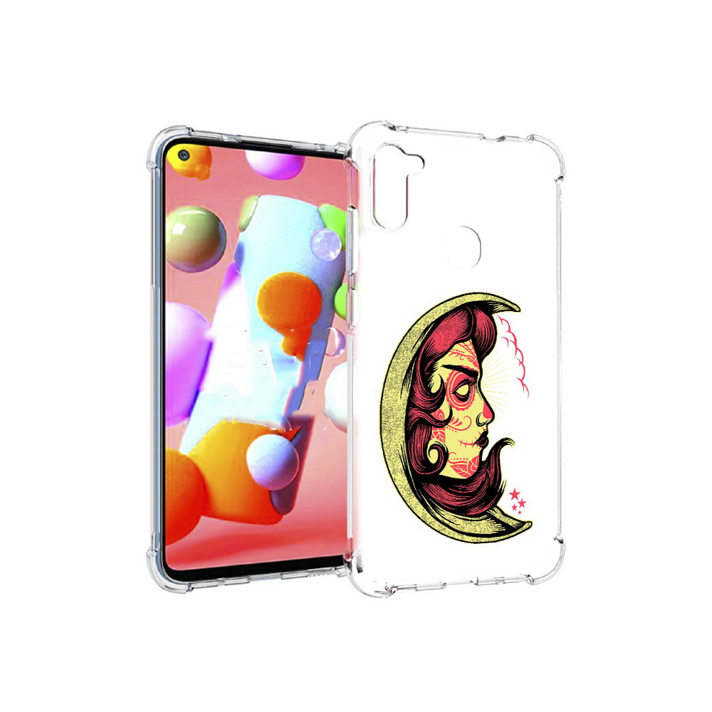 Чехол MyPads Tocco для Samsung Galaxy M11 желтый полумесяц с лицом девушки, Прозрачный, Tocco
Чехол MyPads Tocco для Samsung Galaxy M11 желтый полумесяц с лицом девушки, Прозрачный, Tocco