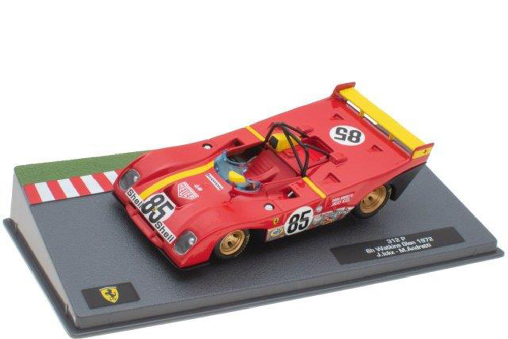 Модель коллекционная ALTAYA Ferrari 312 p #85 ickx/andretti winner 6H waktins glen 1972, Красный
Модель коллекционная ALTAYA Ferrari 312 p #85 ickx/andretti winner 6H waktins glen 1972, Красный