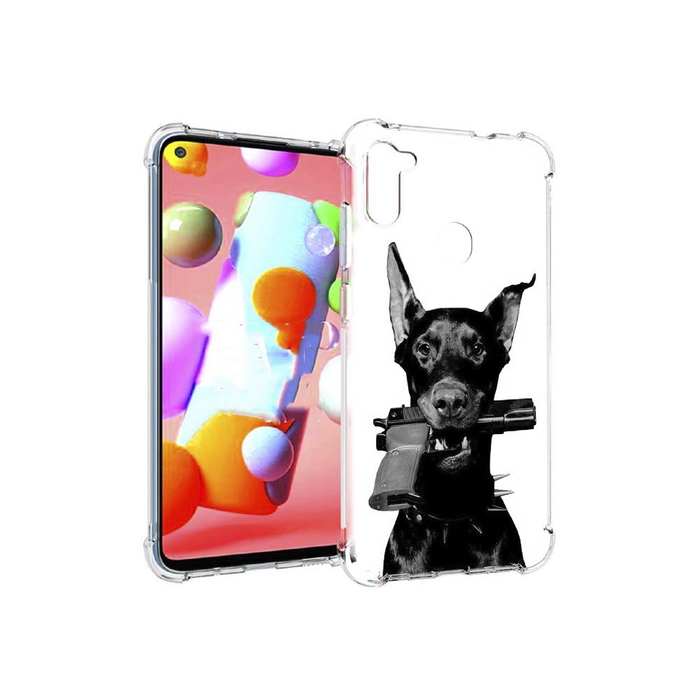 Чехол MyPads Tocco для Samsung Galaxy M11 доберман с пистолетом (PT147121.487.331), Прозрачный, Tocco
Чехол MyPads Tocco для Samsung Galaxy M11 доберман с пистолетом (PT147121.487.331), Прозрачный, Tocco