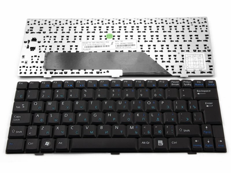 Клавиатура для ноутбука MSI S1N-1ERU261-SA0, V022322BK1, MP-08A76SU-359, S1N-1ERU261-SA0, S1N-1ERU271-C54, S1N-1UUS2A1-SA0, S1N-1UUS2D1-SA0, S1N-1UUS351-SA0, V022322AK1 RU, V022322AS1, V022322BK1, V022322BS1, VBW22BKLN1
Клавиатура для ноутбука MSI S1N-1ERU261-SA0, V022322BK1, MP-08A76SU-359, S1N-1ERU261-SA0, S1N-1ERU271-C54, S1N-1UUS2A1-SA0, S1N-1UUS2D1-SA0, S1N-1UUS351-SA0, V022322AK1 RU, V022322AS1, V022322BK1, V022322BS1, VBW22BKLN1