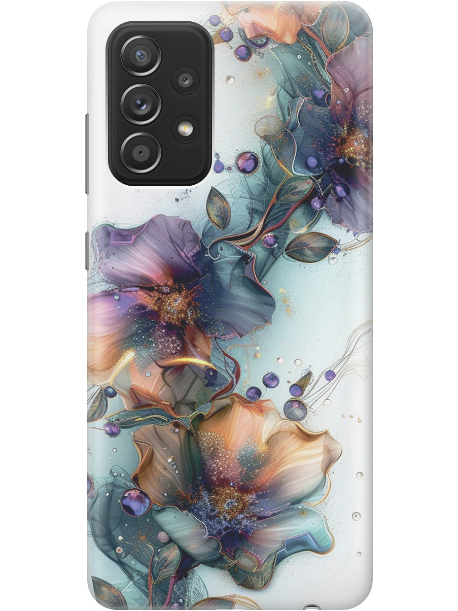 Силиконовый чехол на Samsung Galaxy A52 с принтом "Мистические цветы", Прозрачный;белый;зеленый, 724990110
Силиконовый чехол на Samsung Galaxy A52 с принтом "Мистические цветы", Прозрачный;белый;зеленый, 724990110