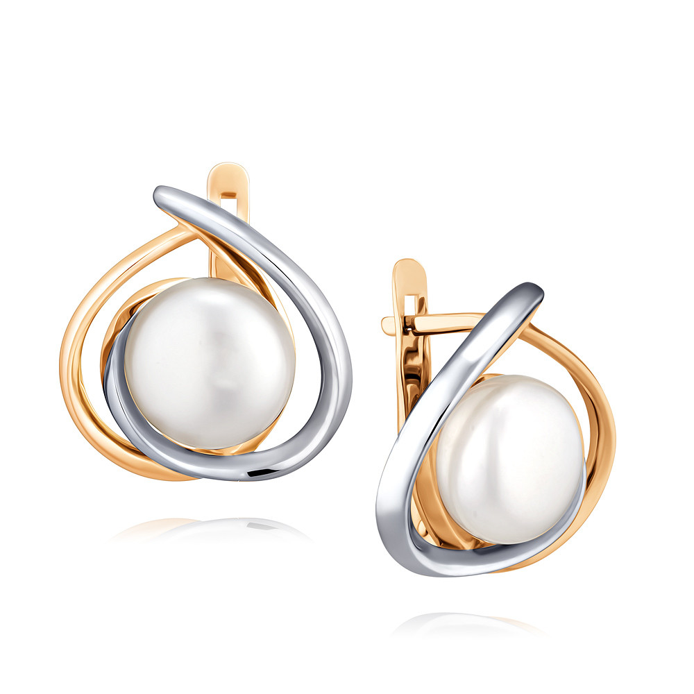 Серьги из красного золота с жемчугом ADAMAS 2450866/01-А50Д-727, 2450866/01-А50Д-727 
Серьги из красного золота с жемчугом ADAMAS 2450866/01-А50Д-727, 2450866/01-А50Д-727