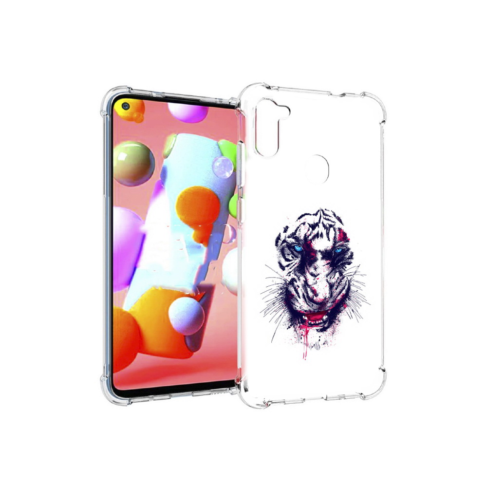 Чехол MyPads Tocco для Samsung Galaxy M11 безумный тигр (PT147121.487.228), Прозрачный, Tocco
Чехол MyPads Tocco для Samsung Galaxy M11 безумный тигр (PT147121.487.228), Прозрачный, Tocco