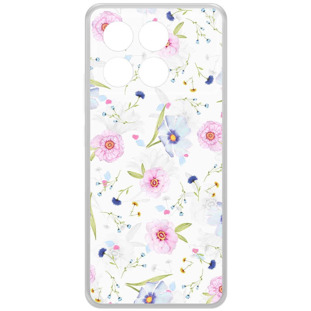Чехол-накладка Krutoff Clear Case Цветочный паттерн 3 для Xiaomi Poco X6 Pro, Прозрачный
Чехол-накладка Krutoff Clear Case Цветочный паттерн 3 для Xiaomi Poco X6 Pro, Прозрачный