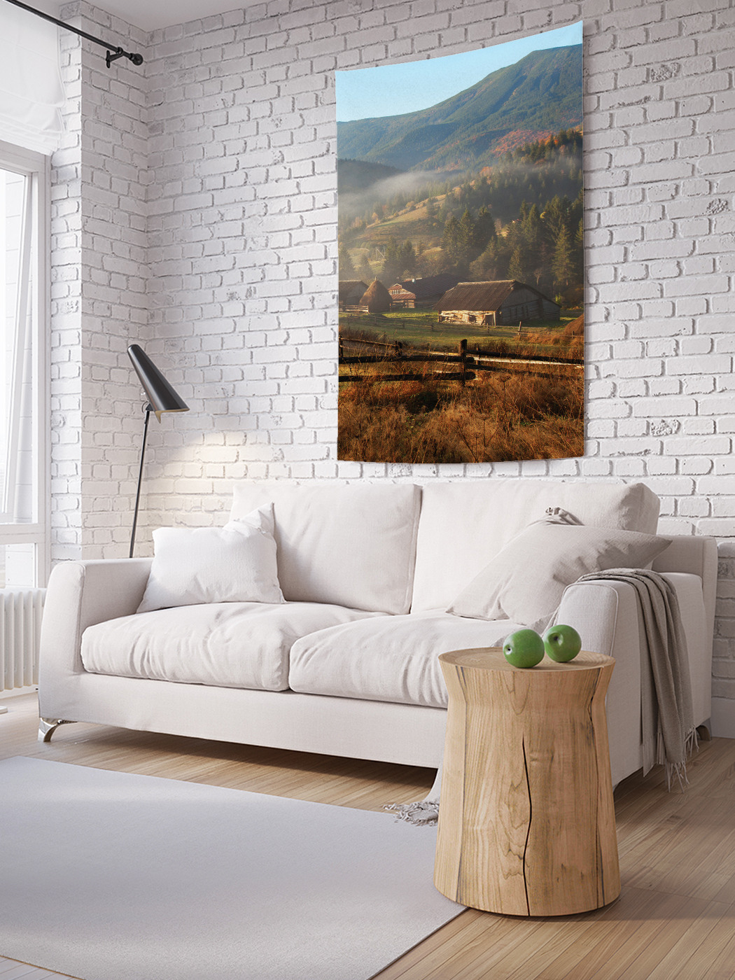 Вертикальное фотопанно на стену JoyArty Туманный поселок в горах 150x200 см, Туманный поселок в горах
Вертикальное фотопанно на стену JoyArty Туманный поселок в горах 150x200 см, Туманный поселок в горах