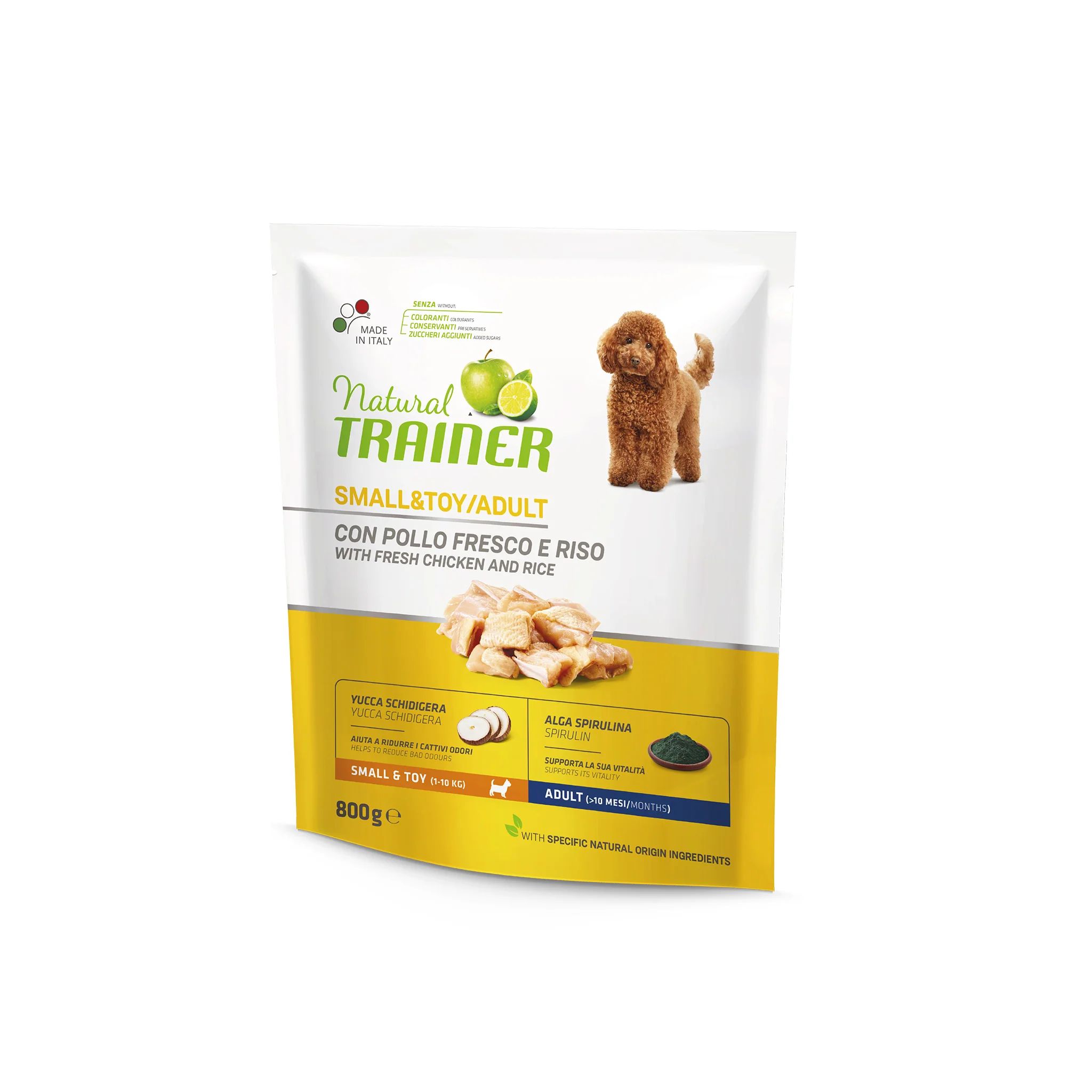 Сухой корм для собак TRAINER Natural Adult Mini, для мелких пород, курица и рис, 0,8кг, Natural Adult Mini
Сухой корм для собак TRAINER Natural Adult Mini, для мелких пород, курица и рис, 0,8кг, Natural Adult Mini