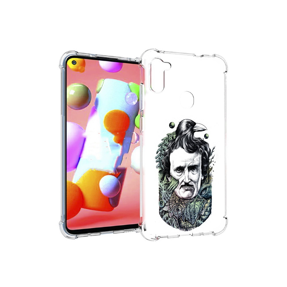 Чехол MyPads Tocco для Samsung Galaxy M11 Эдгар Аллан с вороном (PT147121.487.203), Прозрачный, Tocco
Чехол MyPads Tocco для Samsung Galaxy M11 Эдгар Аллан с вороном (PT147121.487.203), Прозрачный, Tocco