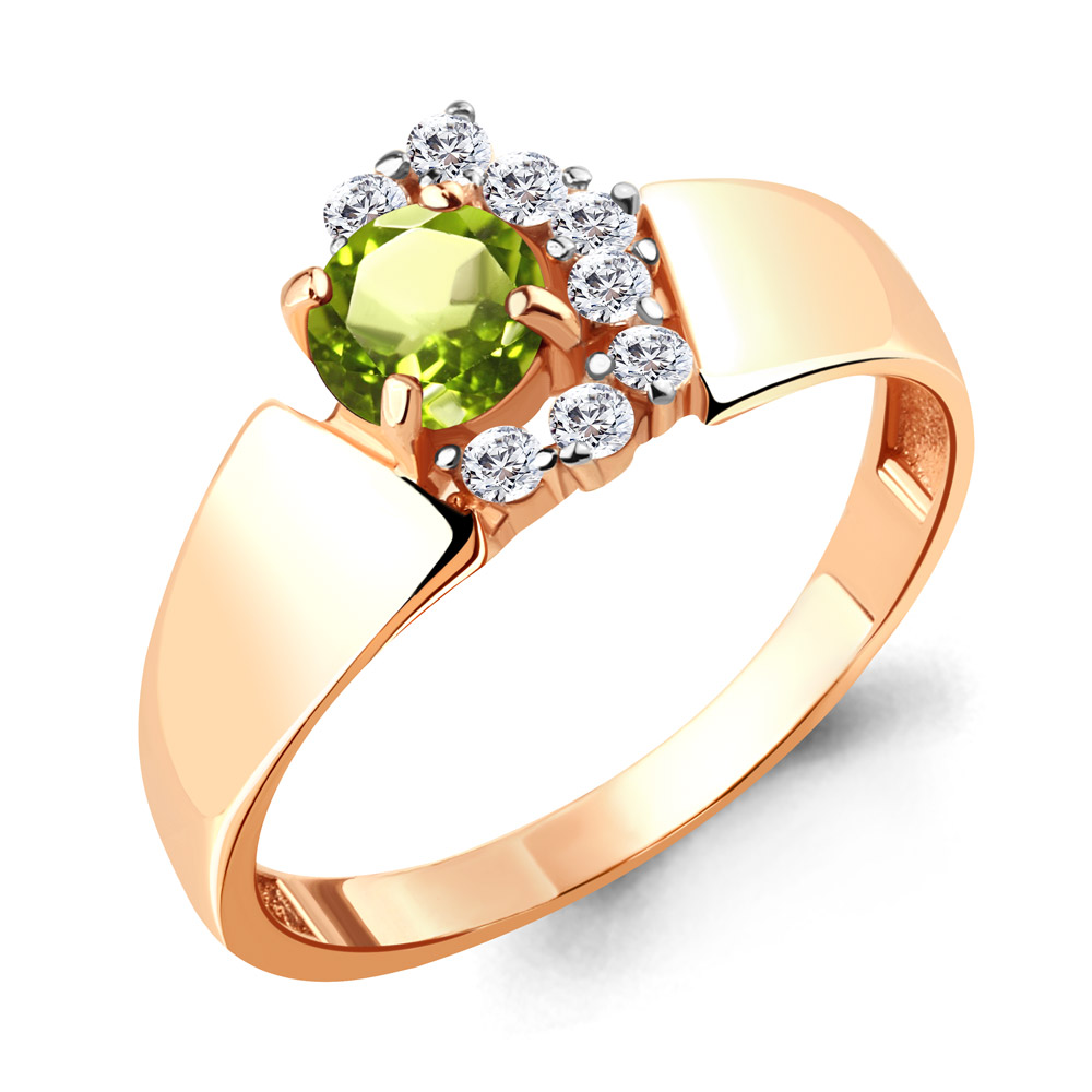 Кольцо из серебра с хризолитом\фианитом Aquamarine Aquamarine 6581007А_925_з р, 6581007А_925_з
Кольцо из серебра с хризолитом\фианитом Aquamarine Aquamarine 6581007А_925_з р, 6581007А_925_з
