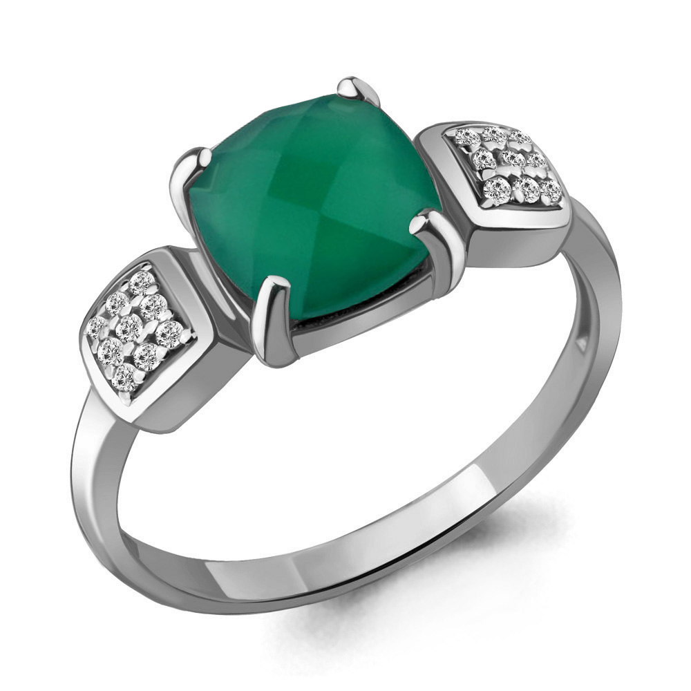 Кольцо из серебра с агатом\фианитом Aquamarine Aquamarine 6577309А_925_р р, 6577309А_925_р
Кольцо из серебра с агатом\фианитом Aquamarine Aquamarine 6577309А_925_р р, 6577309А_925_р