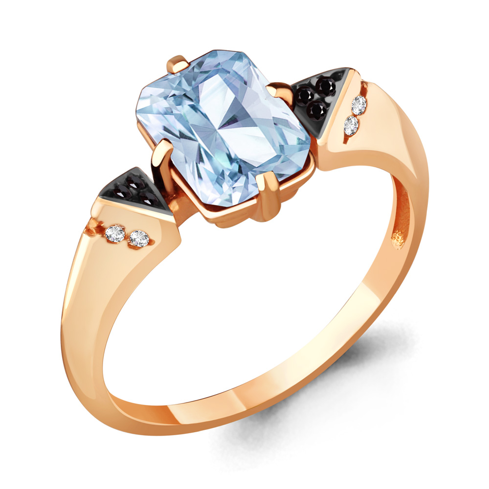 Кольцо из серебра с топазом Aquamarine Aquamarine 6574802Ч_925_з р, 6574802Ч_925_з
Кольцо из серебра с топазом Aquamarine Aquamarine 6574802Ч_925_з р, 6574802Ч_925_з
