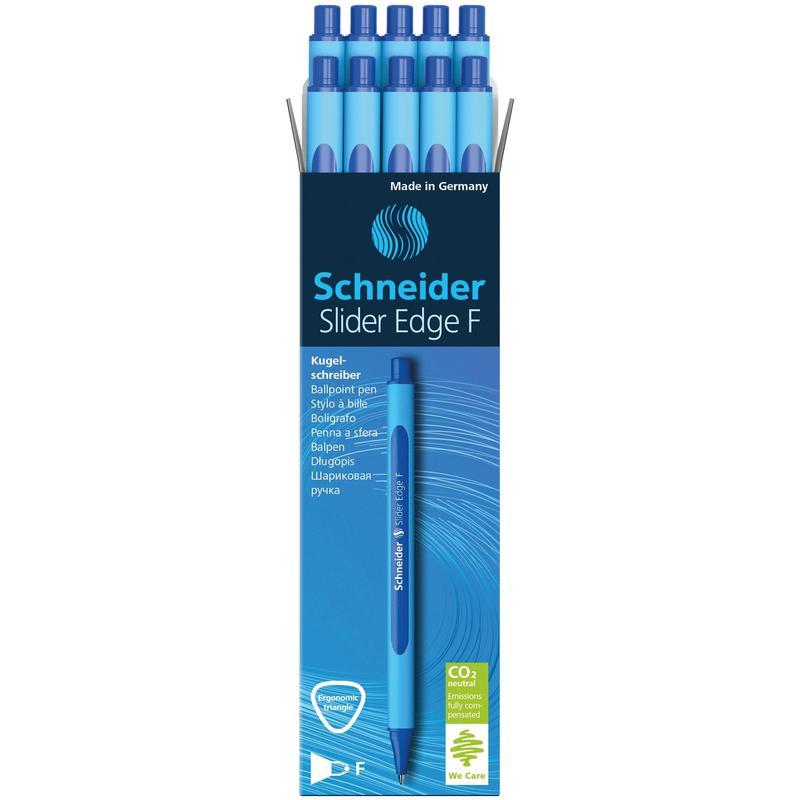 Ручка шариковая Schneider Slider Edge F 04мм синий цвет чернил трехгранная 10шт 152003
Ручка шариковая Schneider Slider Edge F 04мм синий цвет чернил трехгранная 10шт 152003