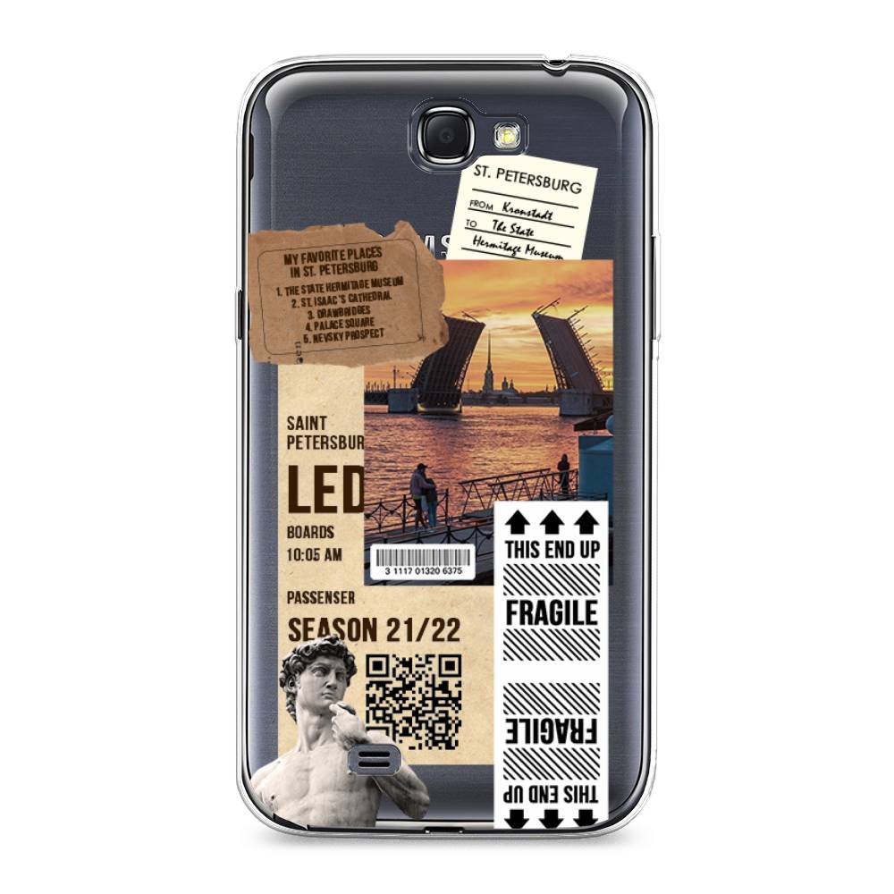 Чехол на Samsung Galaxy Note 2 "Санкт-Петербург коллаж", Коричневый;бежевый;белый, 23250-6
Чехол на Samsung Galaxy Note 2 "Санкт-Петербург коллаж", Коричневый;бежевый;белый, 23250-6