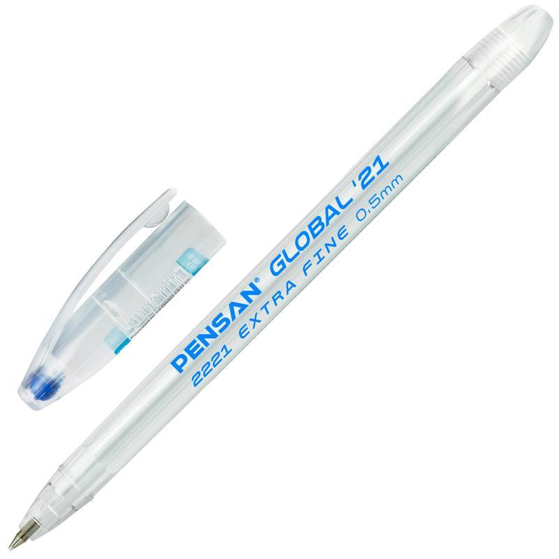 Ручка шариковая Pensan Global-21 (0.3мм, синий цвет чернил, масляная основа) 12шт. (2221)
Ручка шариковая Pensan Global-21 (0.3мм, синий цвет чернил, масляная основа) 12шт. (2221)