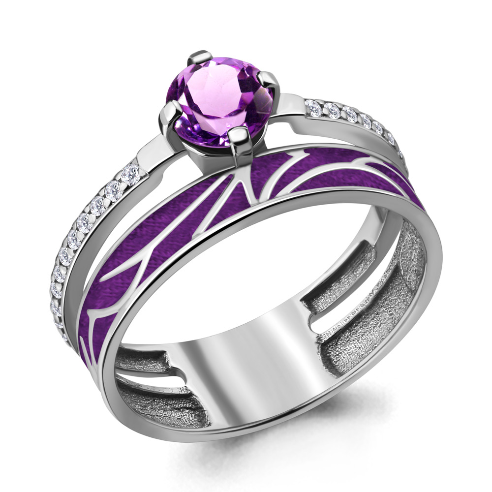 Кольцо из серебра с аметистом\фианитом Aquamarine Aquamarine 6565604А_925_р р. 15,5, 6565604А_925_р
Кольцо из серебра с аметистом\фианитом Aquamarine Aquamarine 6565604А_925_р р. 15,5, 6565604А_925_р