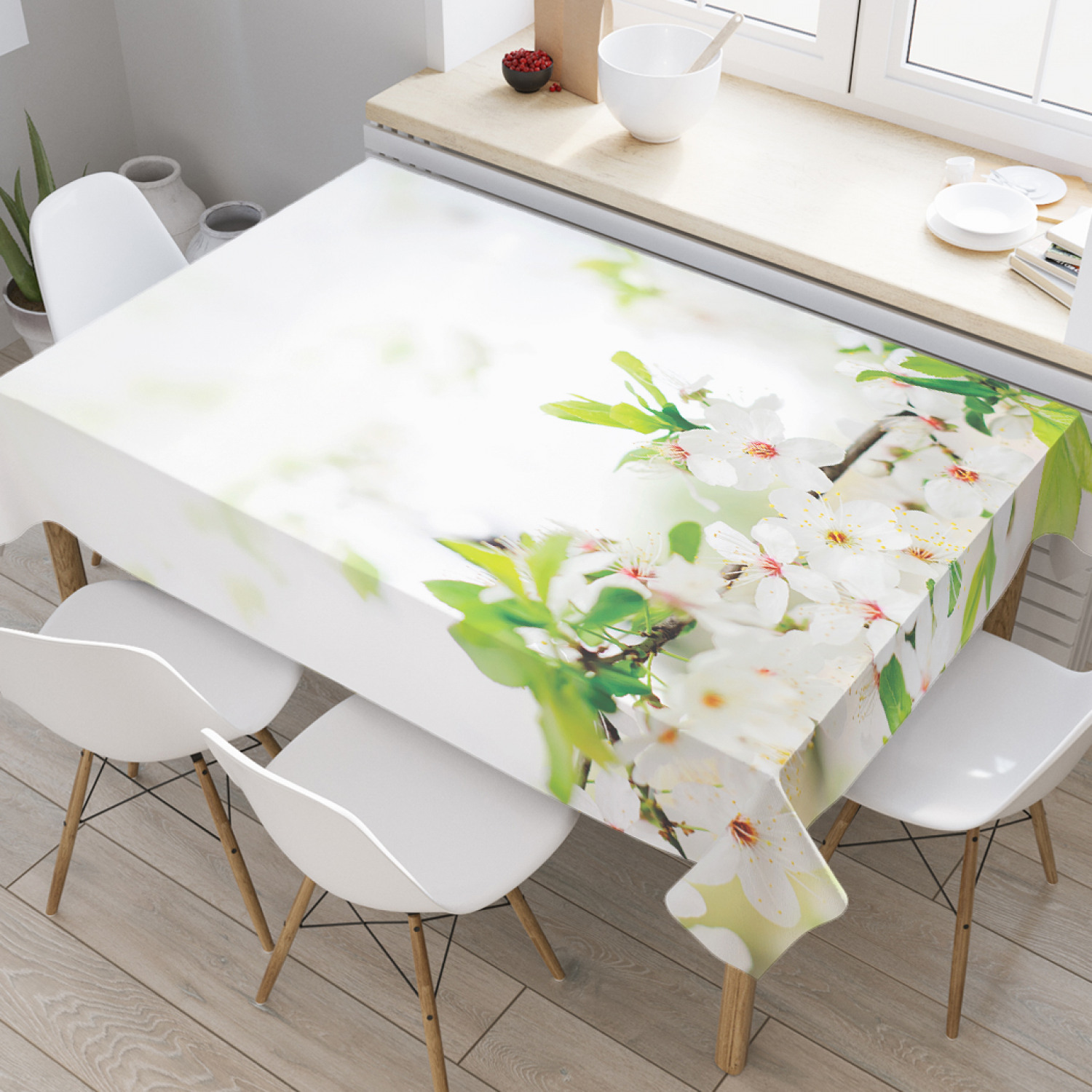 Скатерть прямоугольная JoyArty "Ветка в цвету" из оксфорда, 120x145 см, Белый, Ветка в цвету
Скатерть прямоугольная JoyArty "Ветка в цвету" из оксфорда, 120x145 см, Белый, Ветка в цвету