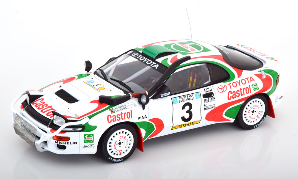 Модель коллекционная IXO Toyota celica turbo 4WD (ST185) no 3 safari rally 1993 castrol, Белый
Модель коллекционная IXO Toyota celica turbo 4WD (ST185) no 3 safari rally 1993 castrol, Белый