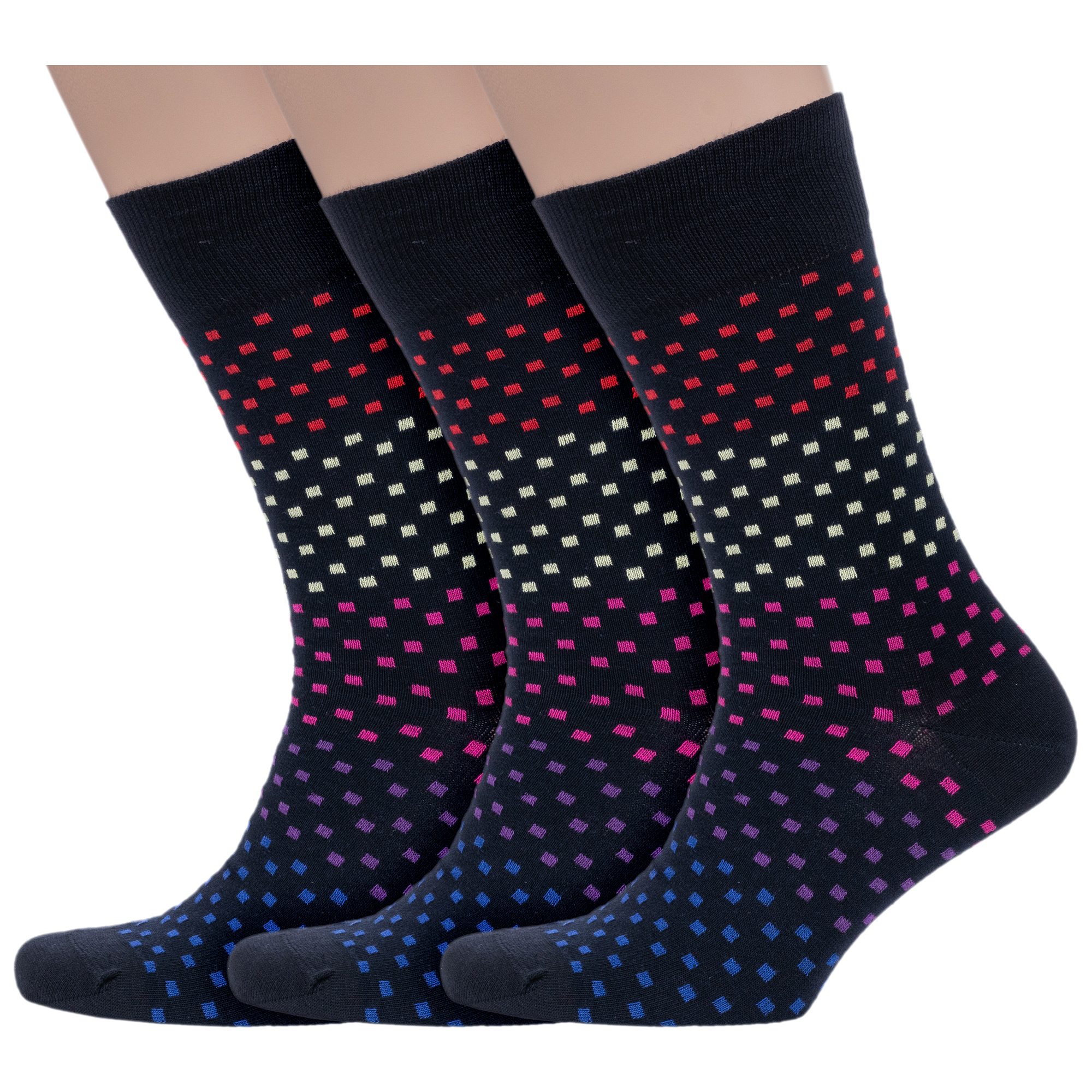 Комплект носков мужских Grinston socks 3-18D123 разноцветных 25, Черный;разноцветный, 3-18D123
Комплект носков мужских Grinston socks 3-18D123 разноцветных 25, Черный;разноцветный, 3-18D123