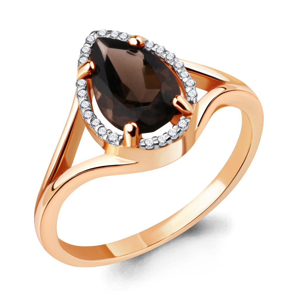 Кольцо из красного золота с кварцем Aquamarine Aquamarine 6539101А_585_кз р, 6539101А_585_кз
Кольцо из красного золота с кварцем Aquamarine Aquamarine 6539101А_585_кз р, 6539101А_585_кз