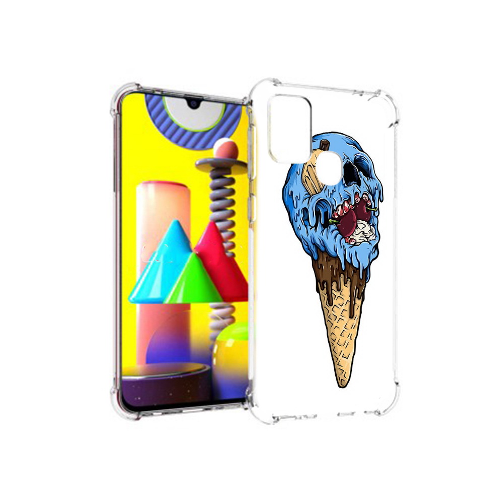Чехол MyPads Tocco для Samsung Galaxy M31 мороженное череп (PT147019.488.484), Прозрачный, Tocco
Чехол MyPads Tocco для Samsung Galaxy M31 мороженное череп (PT147019.488.484), Прозрачный, Tocco