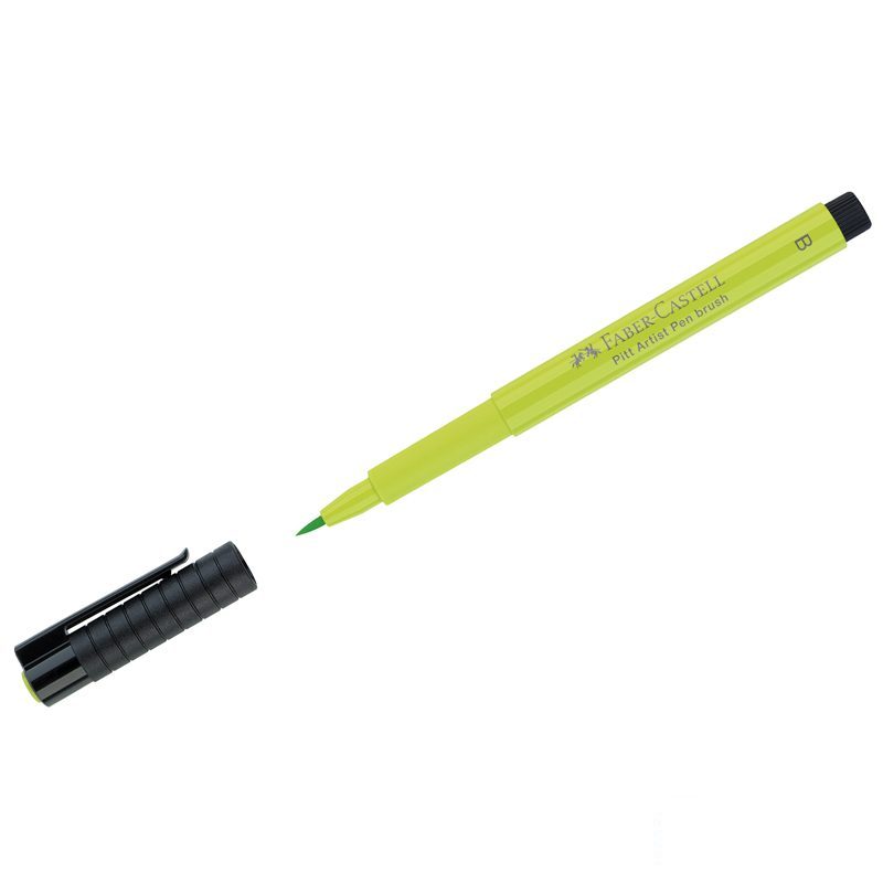 Ручка капиллярная Faber-Castell Pitt Artist Pen Brush (кисть, круглая) 171 светло-зеленая
Ручка капиллярная Faber-Castell Pitt Artist Pen Brush (кисть, круглая) 171 светло-зеленая