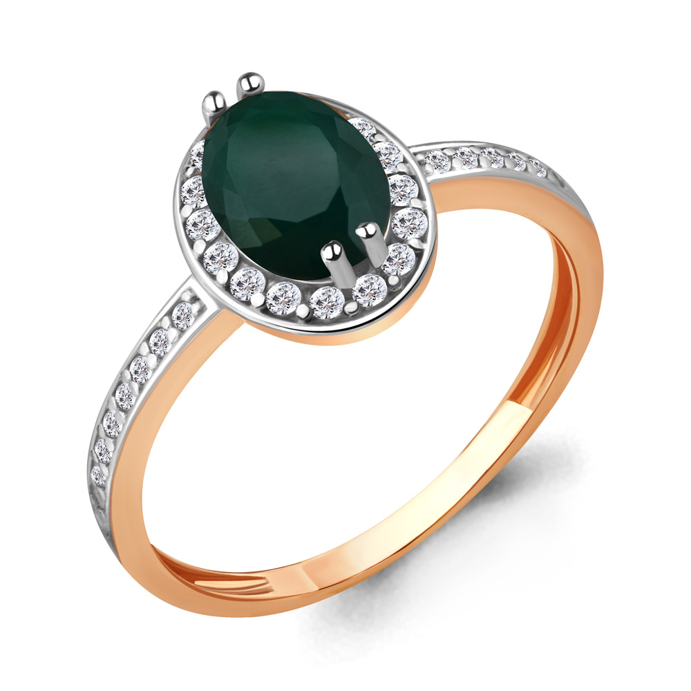 Кольцо из красного золота с агатом\фианитом Aquamarine Aquamarine 6523209А_585_кз р. 17,5, 6523209А_585_кз
Кольцо из красного золота с агатом\фианитом Aquamarine Aquamarine 6523209А_585_кз р. 17,5, 6523209А_585_кз
