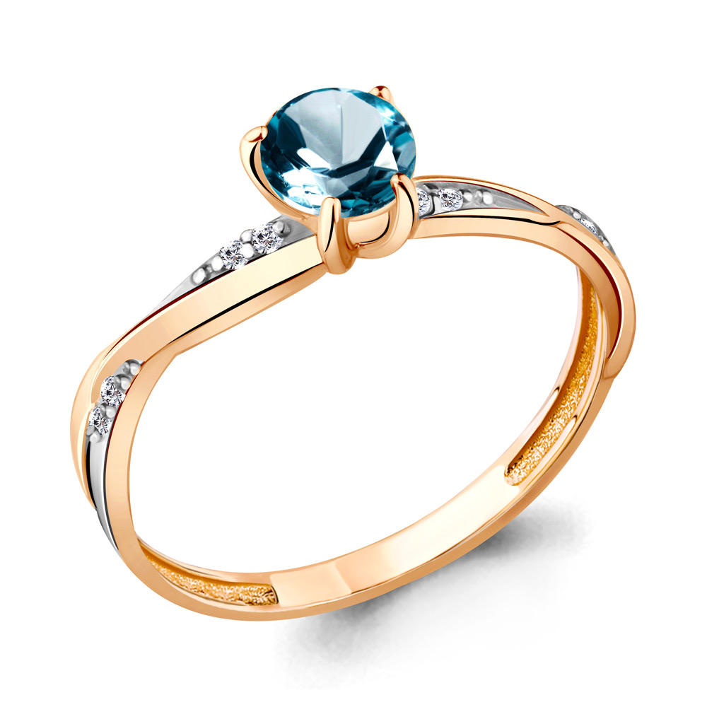 Кольцо из серебра с топазом\фианитом Aquamarine Aquamarine 6511808А_925_з р. 17,5, 6511808А_925_з
Кольцо из серебра с топазом\фианитом Aquamarine Aquamarine 6511808А_925_з р. 17,5, 6511808А_925_з