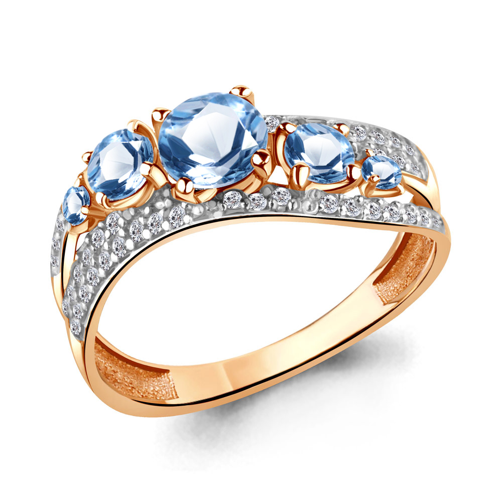Кольцо из серебра с топазом\фианитом Aquamarine Aquamarine 6509705А_925_з р. 17,5, 6509705А_925_з
Кольцо из серебра с топазом\фианитом Aquamarine Aquamarine 6509705А_925_з р. 17,5, 6509705А_925_з