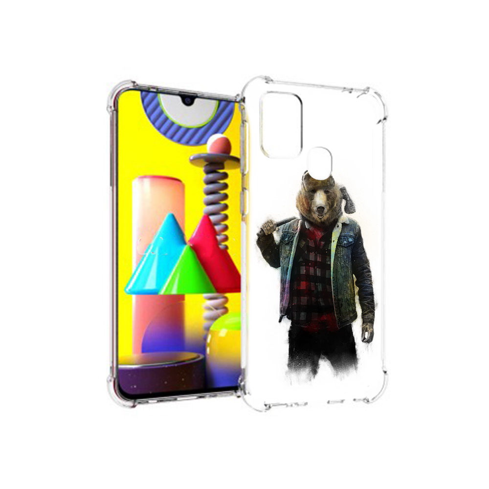 Чехол MyPads Tocco для Samsung Galaxy M31 медведь с топором (PT147019.488.469), Прозрачный, Tocco
Чехол MyPads Tocco для Samsung Galaxy M31 медведь с топором (PT147019.488.469), Прозрачный, Tocco