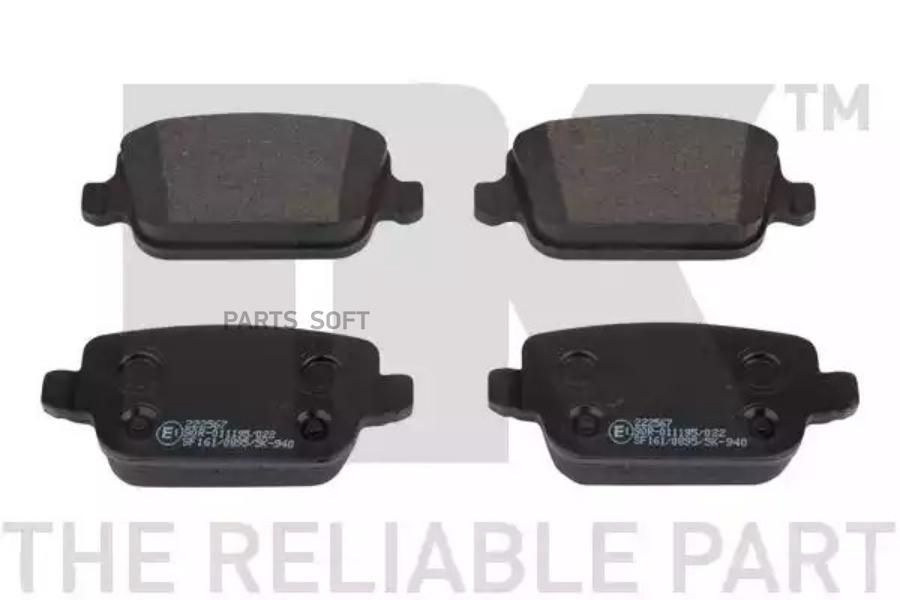 Колодки Тормозные Дисковые Задние / Ford Kuga,S-Max,Galaxy,Mondeo-Iv,Volvo S80,V70,Xc70 20
Колодки Тормозные Дисковые Задние / Ford Kuga,S-Max,Galaxy,Mondeo-Iv,Volvo S80,V70,Xc70 20