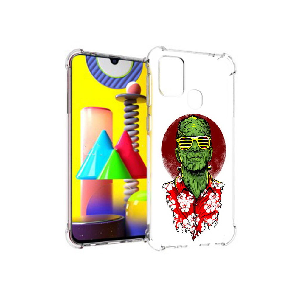 Чехол MyPads Tocco для Samsung Galaxy M31 крутой зеленый мужчина в очках, Прозрачный, Tocco
Чехол MyPads Tocco для Samsung Galaxy M31 крутой зеленый мужчина в очках, Прозрачный, Tocco