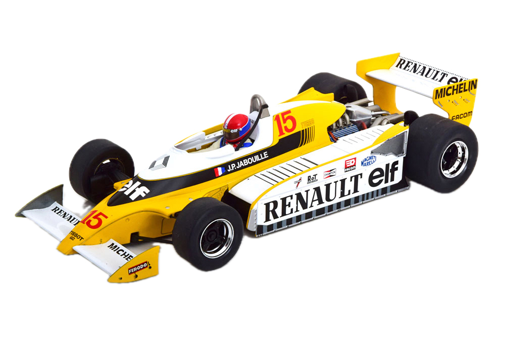 Renault RS10 gp #15 france jean-pierre jabouille 1979 / рено РС10 гран-при франции, Белый
Renault RS10 gp #15 france jean-pierre jabouille 1979 / рено РС10 гран-при франции, Белый