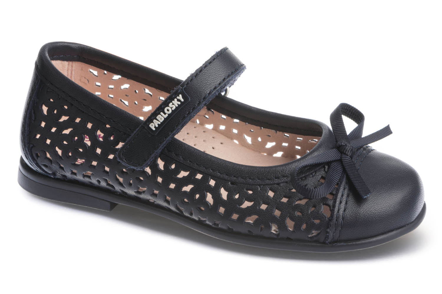 Туфли Pablosky для девочек, с перфорацией, размер 29, синие, 350020, Синий, 350020 
Туфли Pablosky для девочек, с перфорацией, размер 29, синие, 350020, Синий, 350020