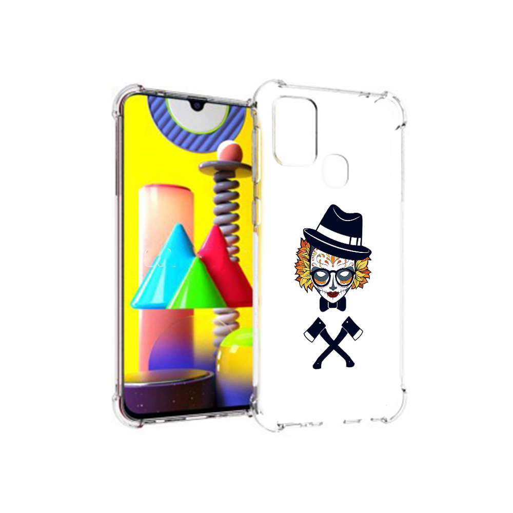 Чехол MyPads Tocco для Samsung Galaxy M31 девушка в маске с топорами рисунок, Прозрачный, Tocco
Чехол MyPads Tocco для Samsung Galaxy M31 девушка в маске с топорами рисунок, Прозрачный, Tocco