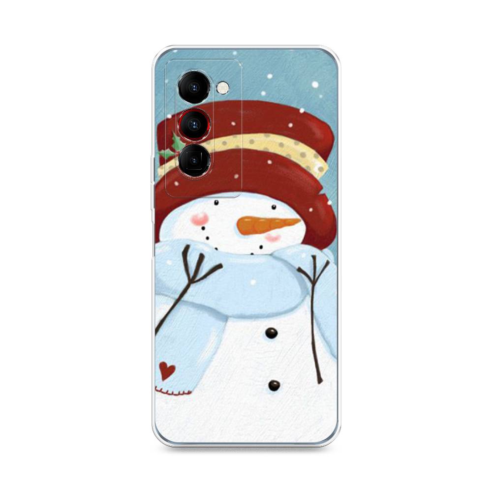 Чехол на Tecno Camon 18 Premier "Застенчивый снеговик", Голубой;белый;красный, 300850-5
Чехол на Tecno Camon 18 Premier "Застенчивый снеговик", Голубой;белый;красный, 300850-5
